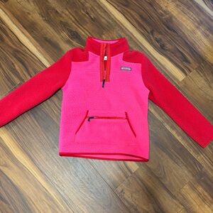 VINEYARD VINES Girls Medium bold color-blocked cotton-blend pullover NWOT